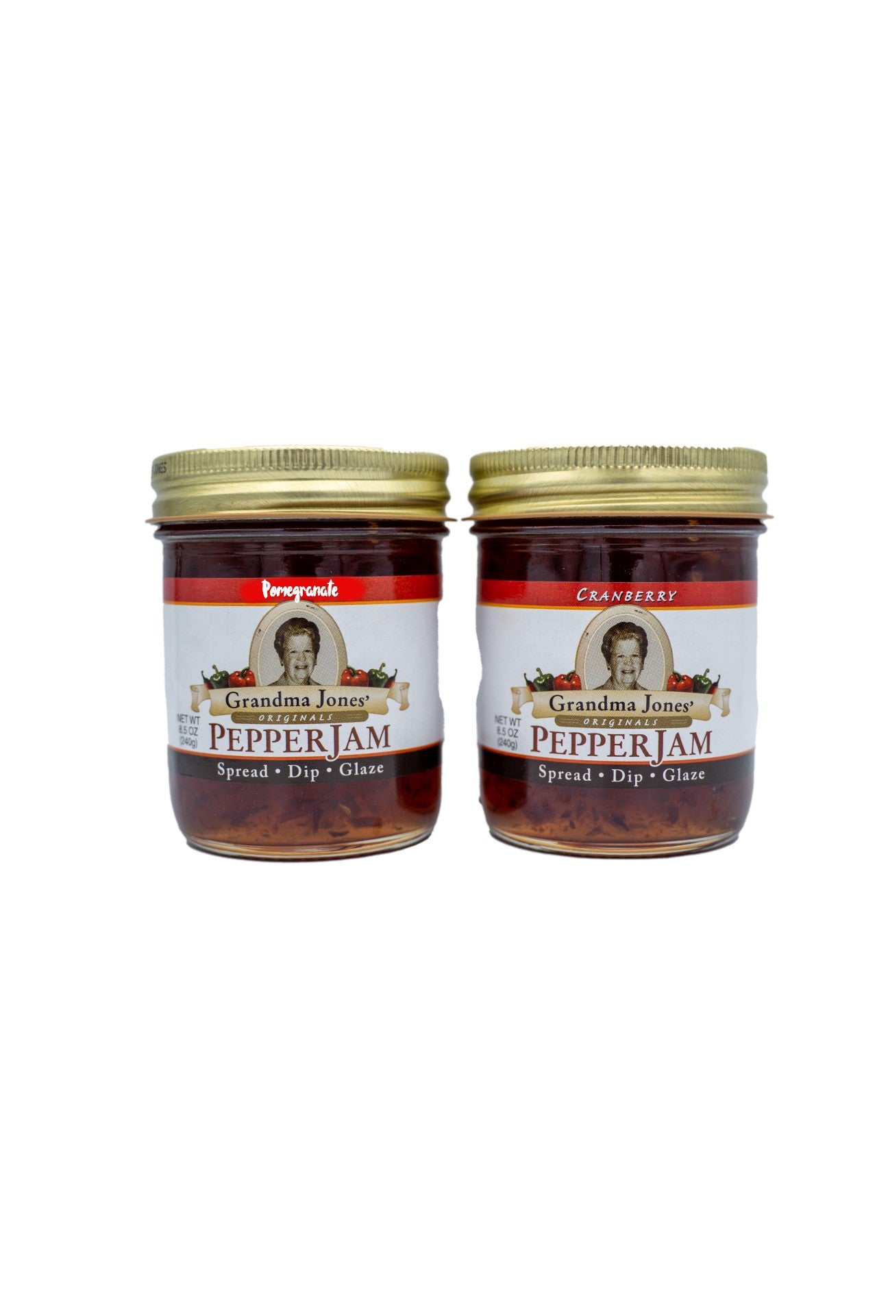 Thanksgiving Pepper Jelly 2 Pack (Cranberry and Pomegranate)