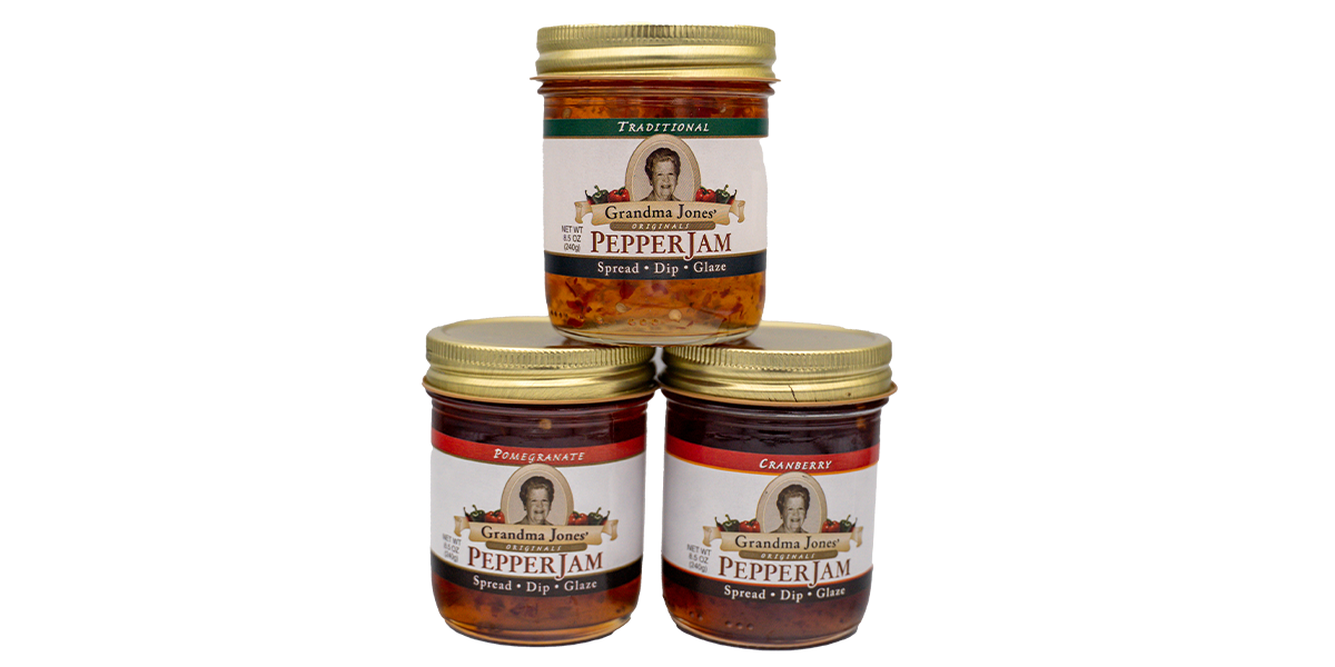 Holiday Favorites Pepper Jelly Three Pack (8 oz jars)