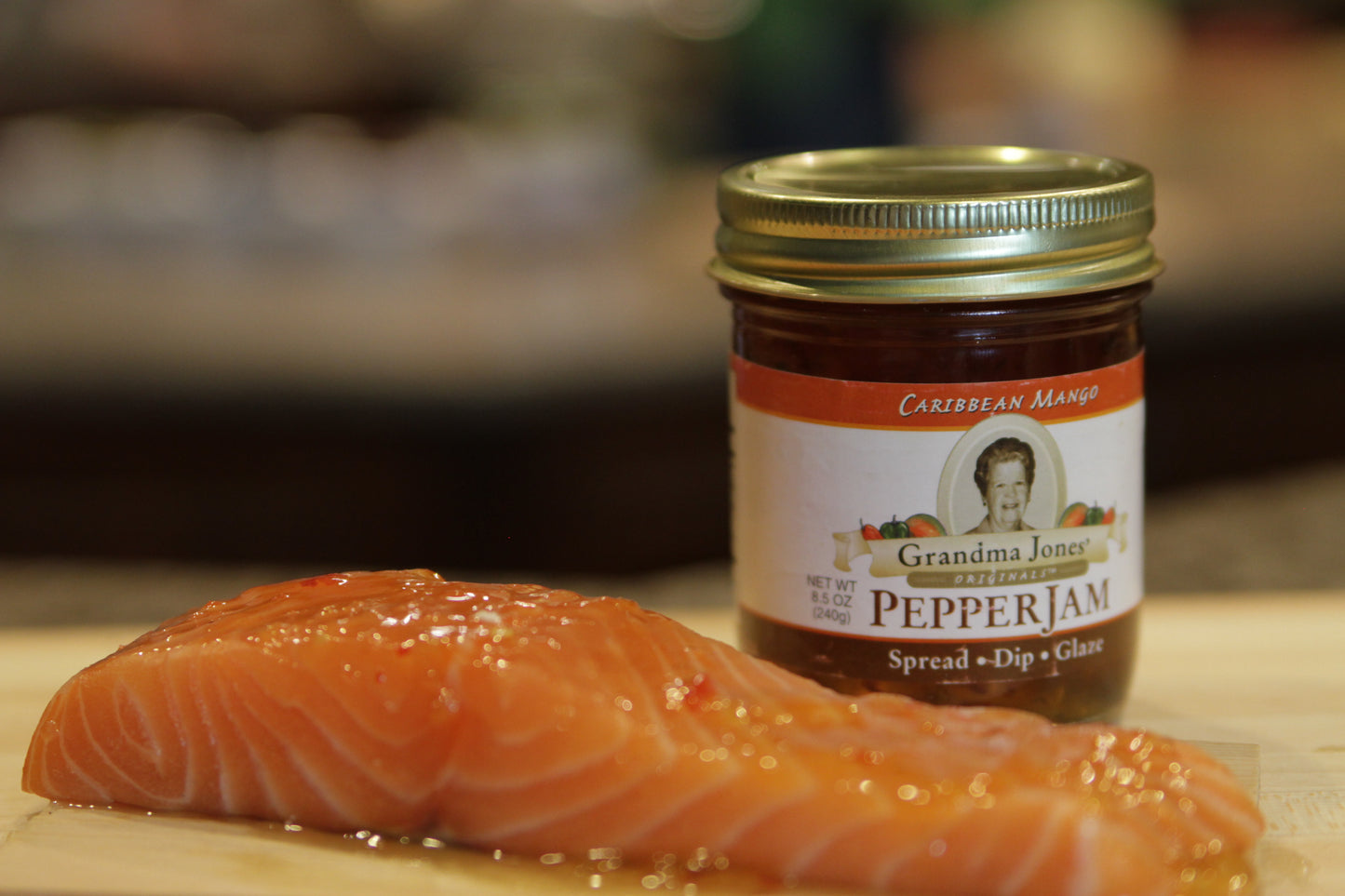 Caribbean Mango Pepper Jelly Two Pack (8 oz jars) - Free Shipping!