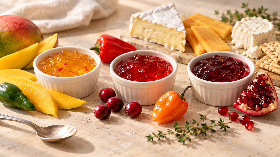 Fruit and Hot Peppers: Why Mango, Cranberry, and Pomegranate Work