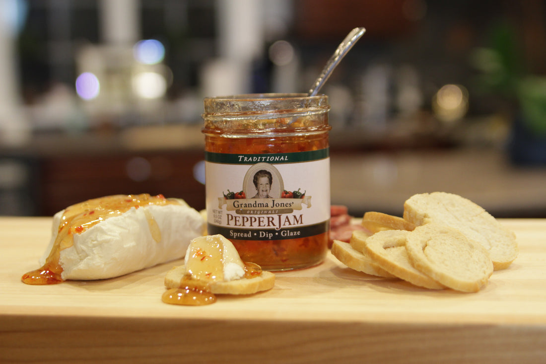 Pepper Jelly and Cream Cheese