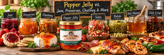 Pepper Jelly vs Jam, Preserves, Chutney & More