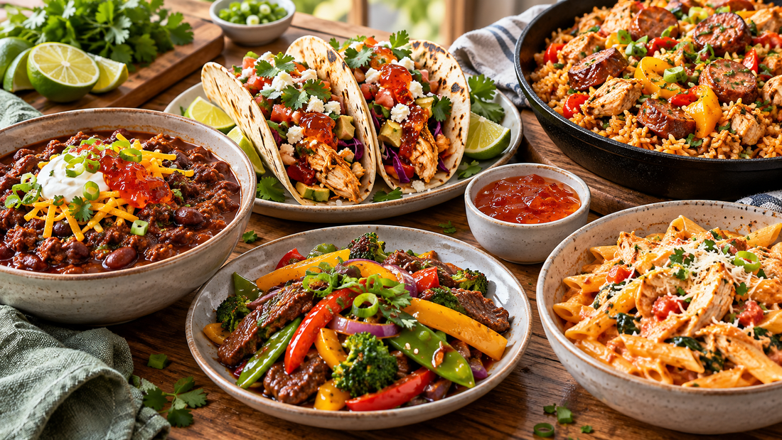 5 Pepper Jelly Dinner Ideas: Chili, Tacos & Stir-Fry