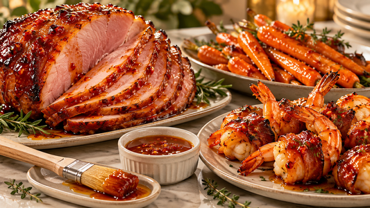 3 Pepper Jelly Glaze Recipes for Ham, Shrimp & Carrots