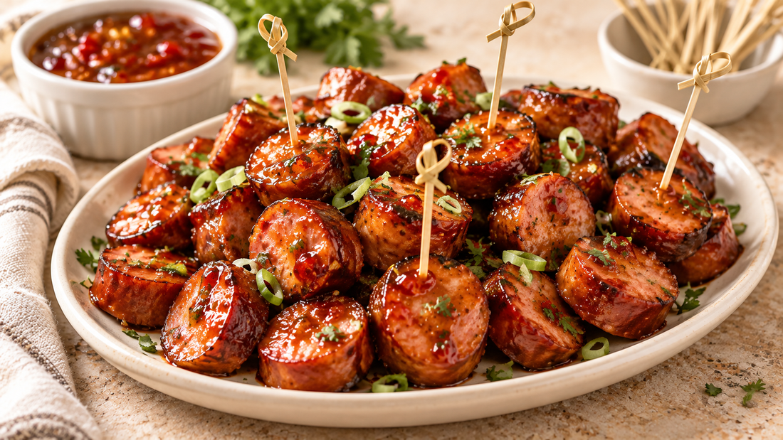 Pepper Jelly Sausage Bites
