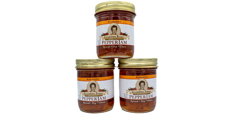 Pepper Jelly Three Packs (8 Flavor Options)