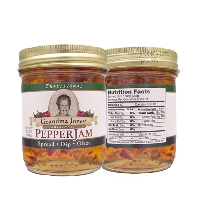 Grandma Jones Pepper Jelly - Traditional Flavor