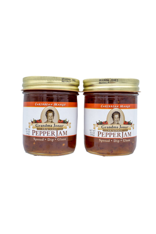 Caribbean Mango Pepper Jelly Two Pack (8 oz jars) - Free Shipping!