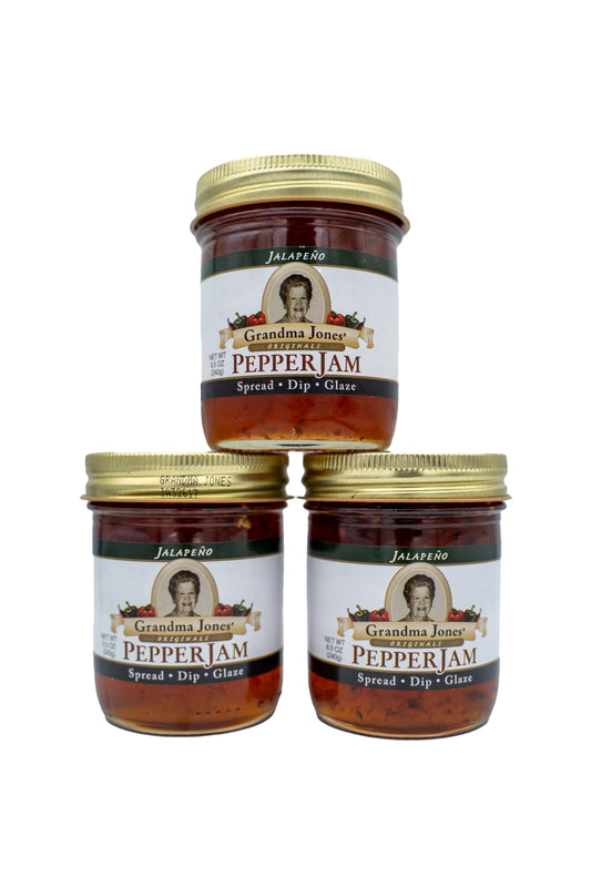 Jalapeño Pepper Jelly Three Pack (8 oz jars)