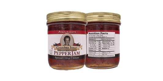Pomegranate Pepper Jelly (one 8 oz jar)