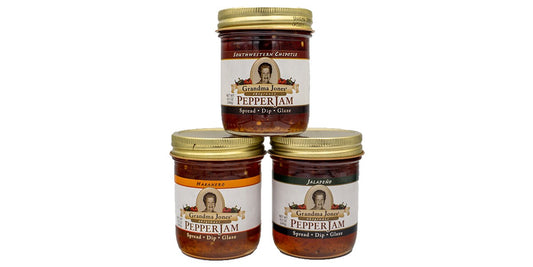 Spicy Lover's Pepper Jelly Three Pack pepper-jam