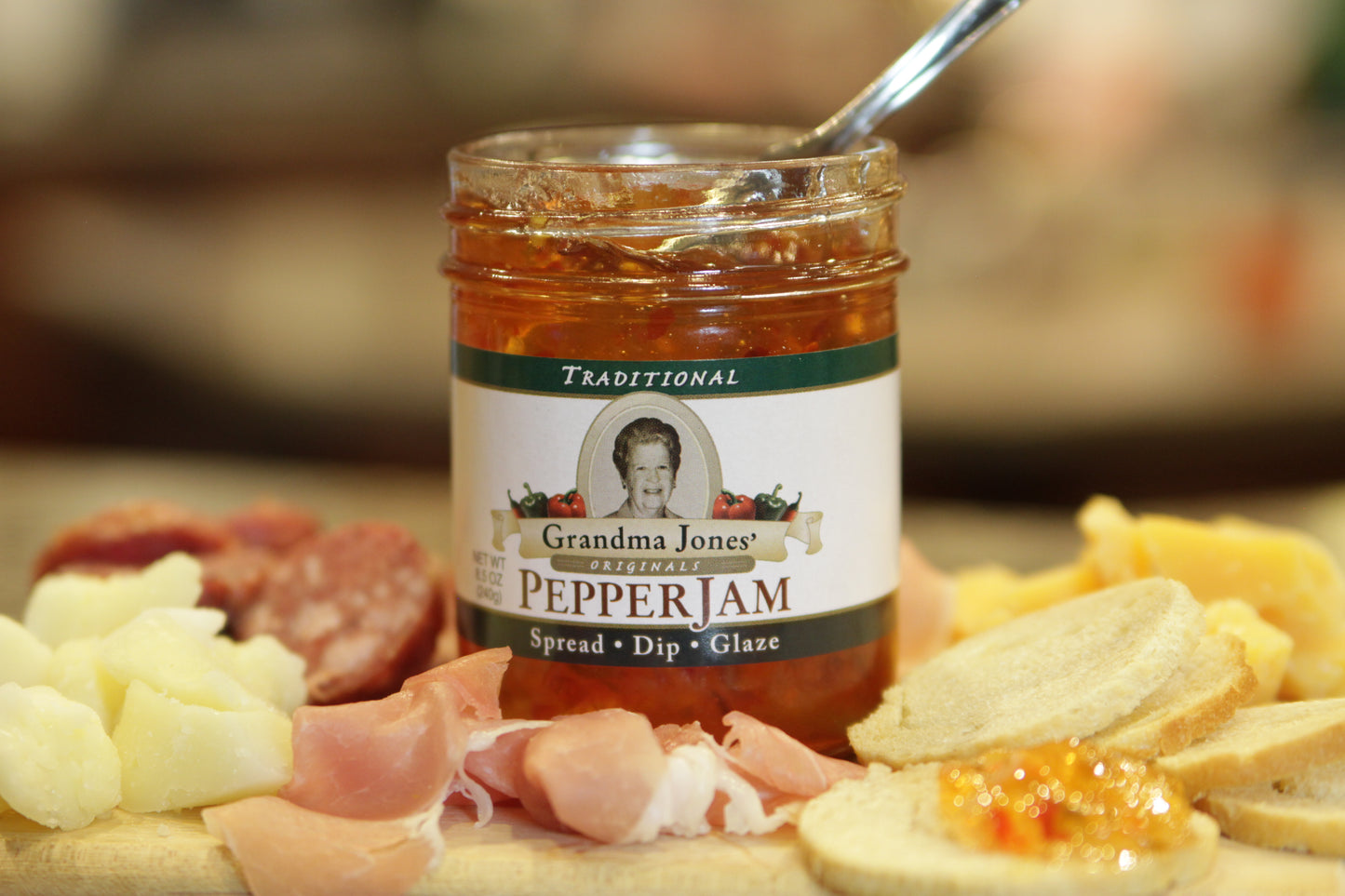 Traditional Flavor Pepper Jelly Three Pack (8 oz jars)