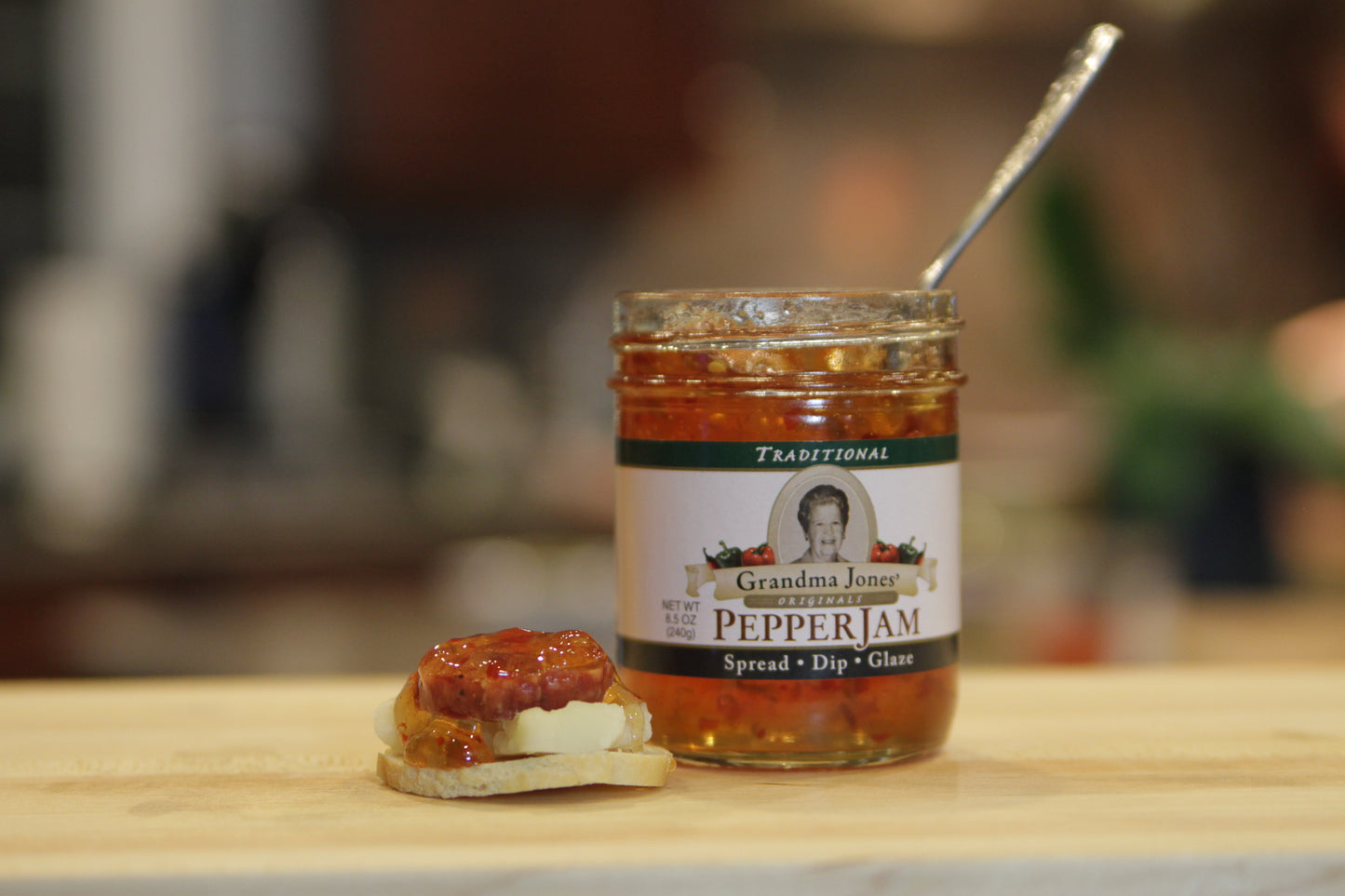 Pomegranate Pepper Jelly Two Pack (8 oz jars)